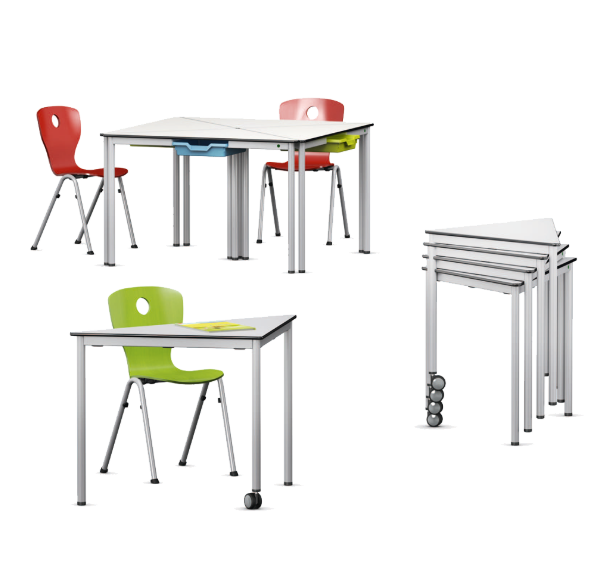 KS026 Tri-Table 三角形桌 學生枱