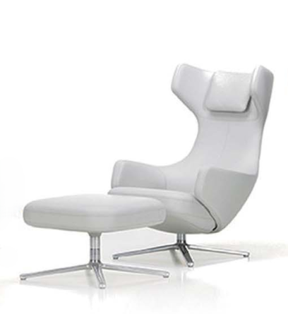 KSY062 OU Piuma 辦公室高背悠閒躺椅連腳踏