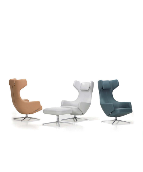 KSY062 OU Piuma 辦公室高背悠閒躺椅連腳踏