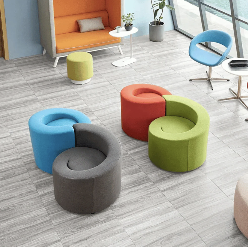 KSY092-OU Dolce 創意設計布藝休閒梳化椅