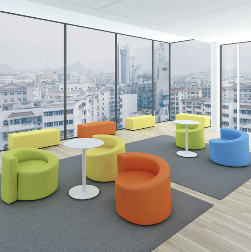 KSY092-OU Dolce 創意設計布藝休閒梳化椅