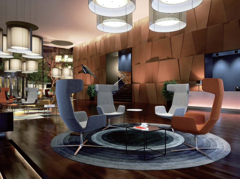 KSY083-OU Sogno 高背布藝休閒扶手椅