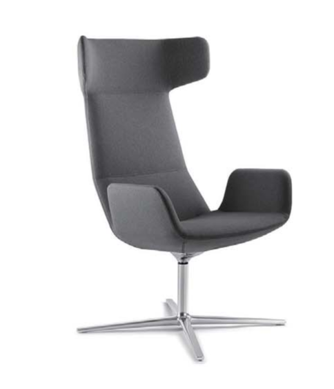 KSY083-OU Sogno 高背布藝休閒扶手椅