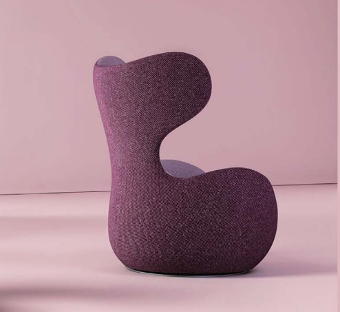 KSY060 Velluto 辦公室高背休閒扶手椅