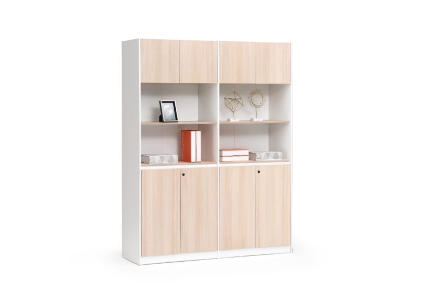 WC43 Mogano 辦公室展示架櫃