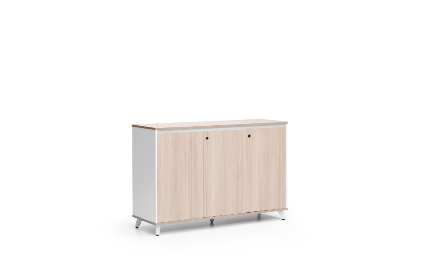 WC47 Legno 三門木製辦公室儲物文件櫃