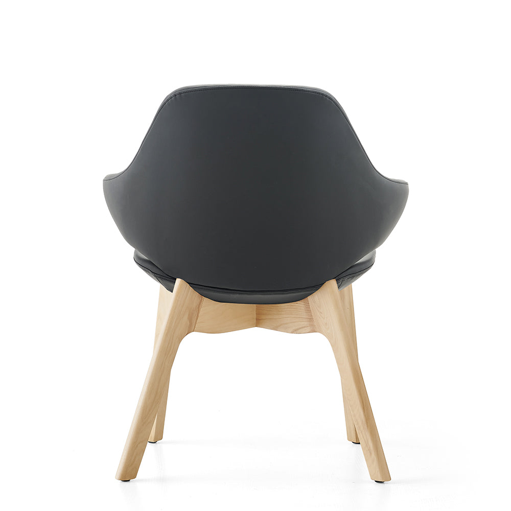 KH-Y03B-Smart wooden reception desk chair