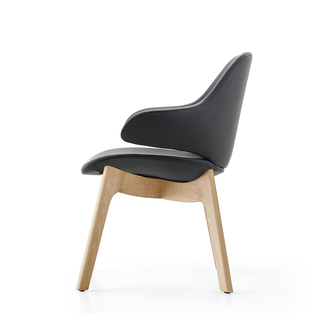 KH-Y03B-Smart wooden reception desk chair