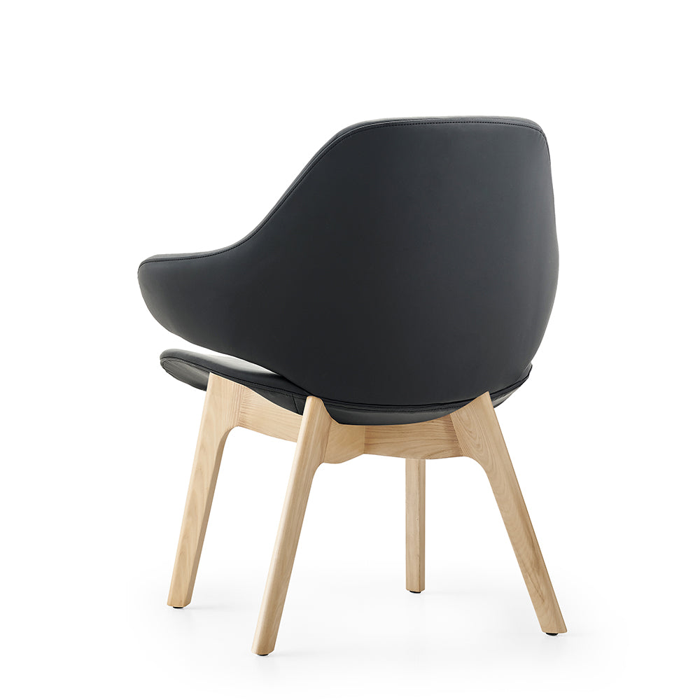 KH-Y03B-Smart wooden reception desk chair