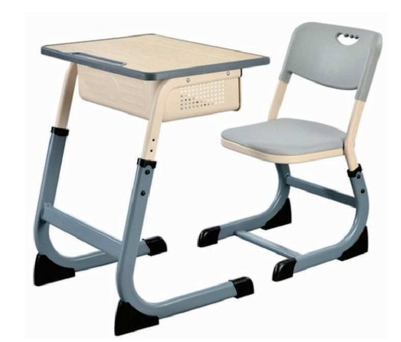 KJZX-005  Z型升降式學生書桌椅 Height Adjustable Student Desk Set