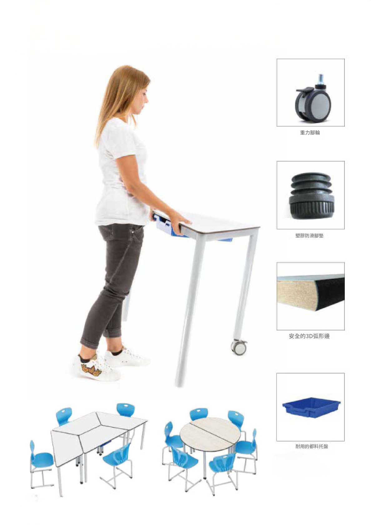 ES165027 STEM Room School Furniture｜現代學校家具整體方案