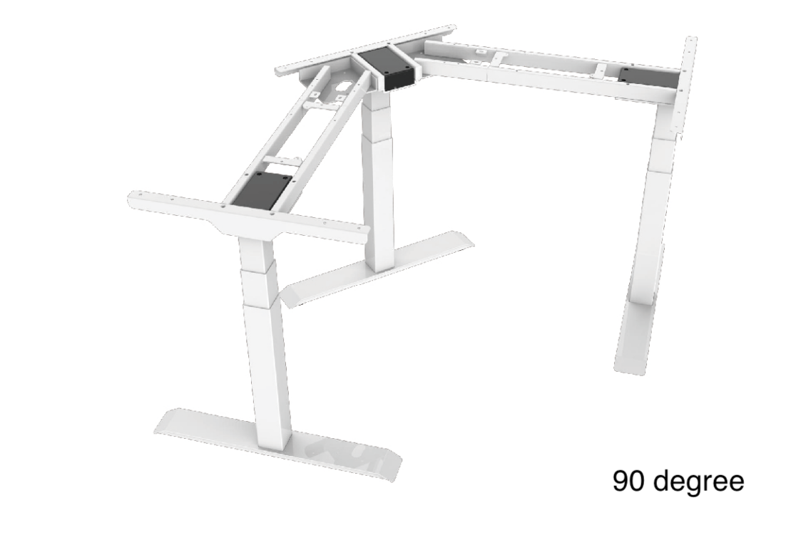 L-Shaped Up Standing Desk - 輕便辦公升降桌｜Compact Adjustable Desk