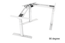 L-Shaped Up Standing Desk - Compact Adjustable Desk 