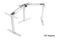 L-SHAPED UP STANDING DESK - Display Mobile Lift Table｜Portable Adjustable Height Desk 