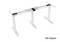 L-SHAPED UP STANDING DESK - Display Mobile Lift Table｜Portable Adjustable Height Desk 