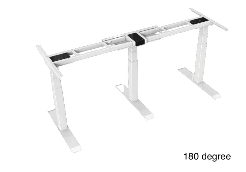 L-Shaped Up Standing Desk - Compact Adjustable Desk 