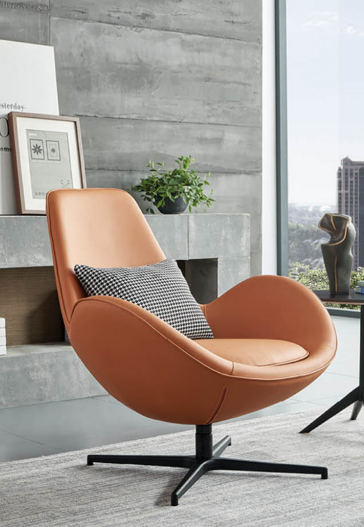 JY106045 高背休閒椅｜High Back Lounge Chair Hong Kong｜KLT