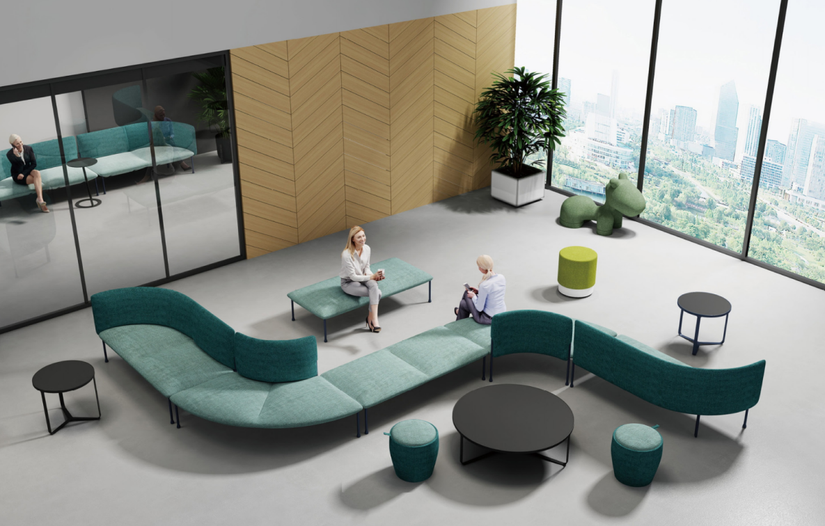 JY106091 大堂梳化香港｜Lobby Sofa Hong Kong｜KLT