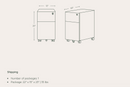 SS015 Mobile Cabinet｜Mobile Cabinet