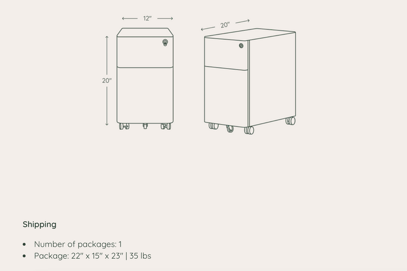 SS015 Mobile Cabinet｜Mobile Cabinet