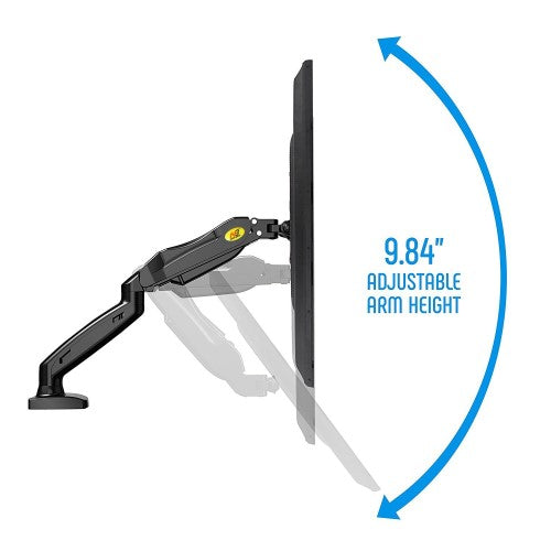F80 Pneumatic Desktop17"-27"monitor stand