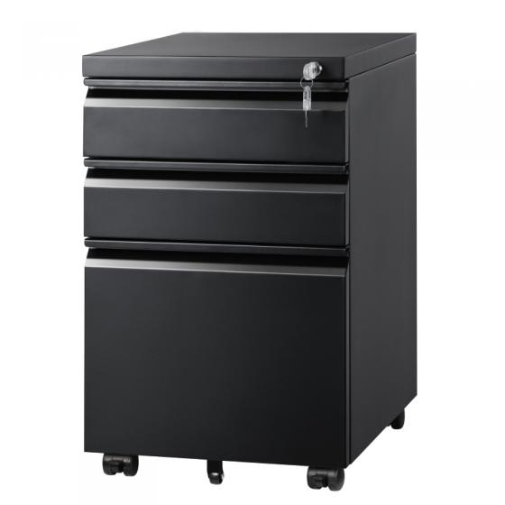 FC025 Three-layer drawer movable steel cabinet