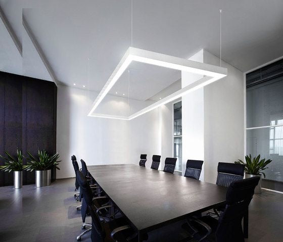 CT-10 Geno 天然木色會議枱｜Floating Conference Table｜現代會議空間