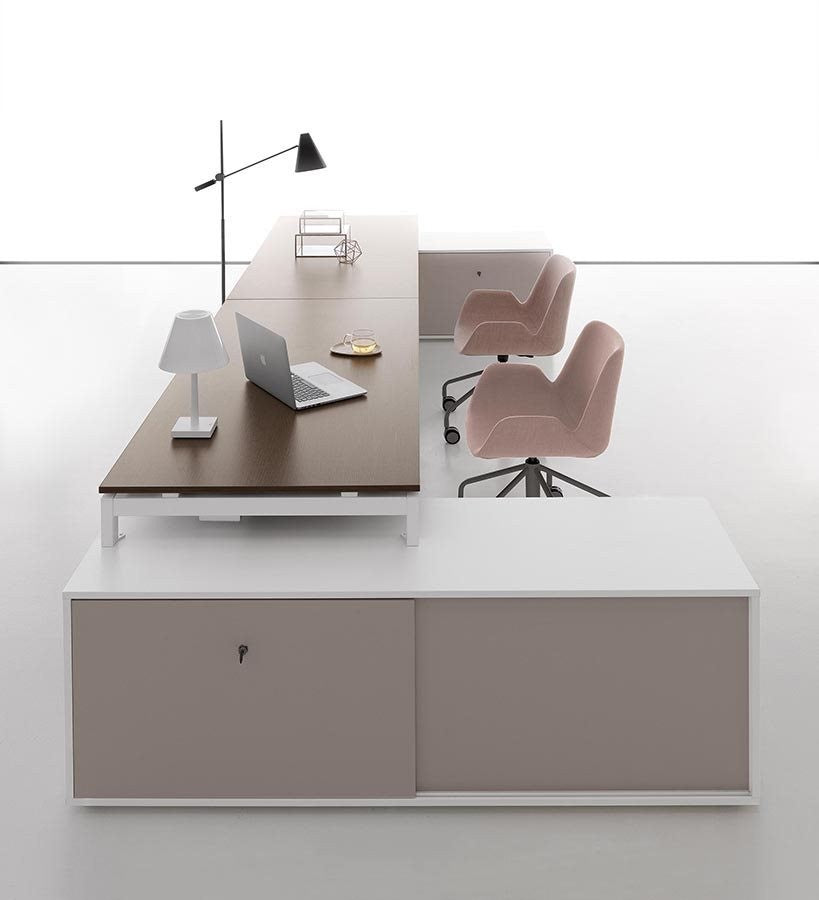 WD2800 Elba 二人共享辦公桌 | 桌上屏風職員枱 Desk Screen Table