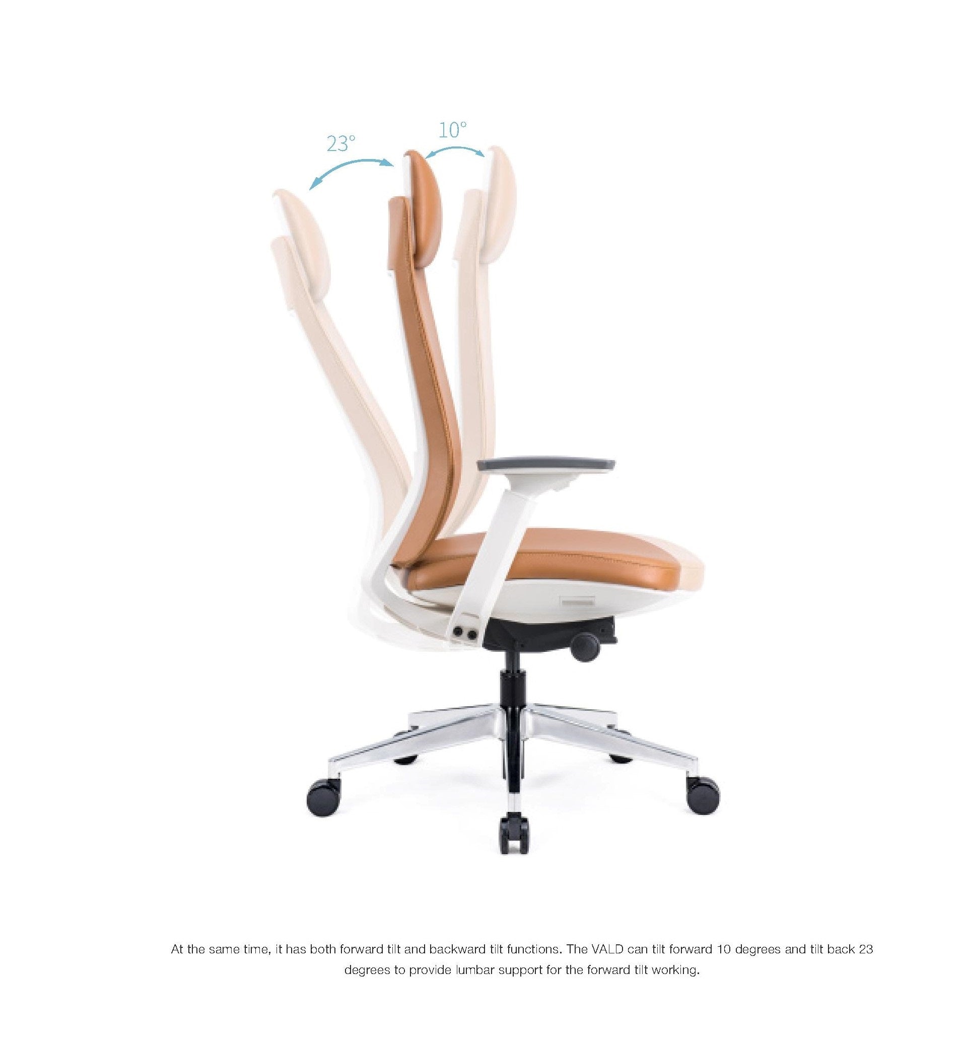 KVL-001A 人體工學辦公椅(皮椅) 德國 - KLT Furniture