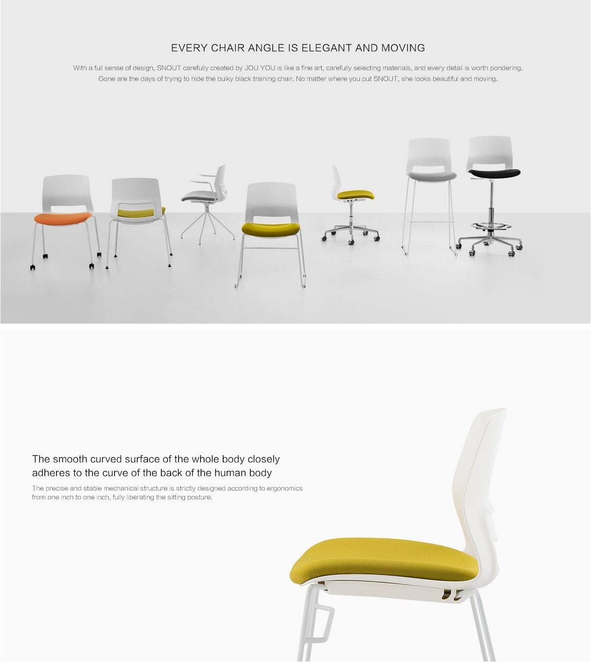 KSN-001C Intel Steel Frame Streamable Teaching Chair