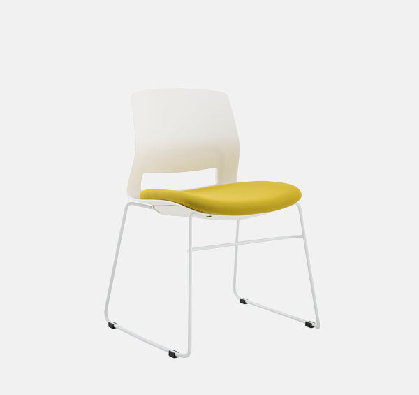 KSN-001 Neuralo stackable steel foot party chair