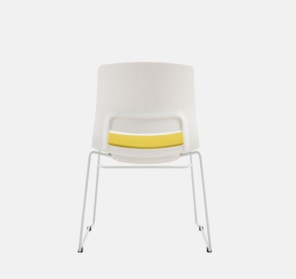 KSN-001 Neuralo stackable steel foot party chair