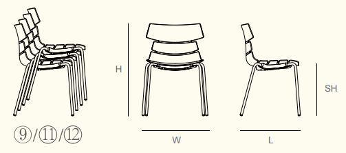 K006-Prada 溫潤木感餐椅 Warm Wood Dining Chair