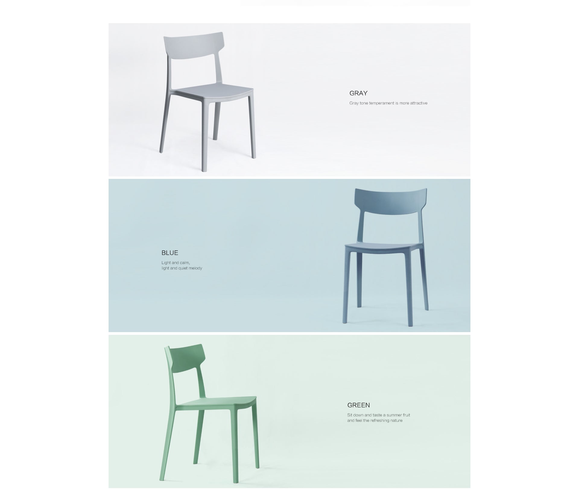 KSI-001 Logic Plastic Stackable Training Chair