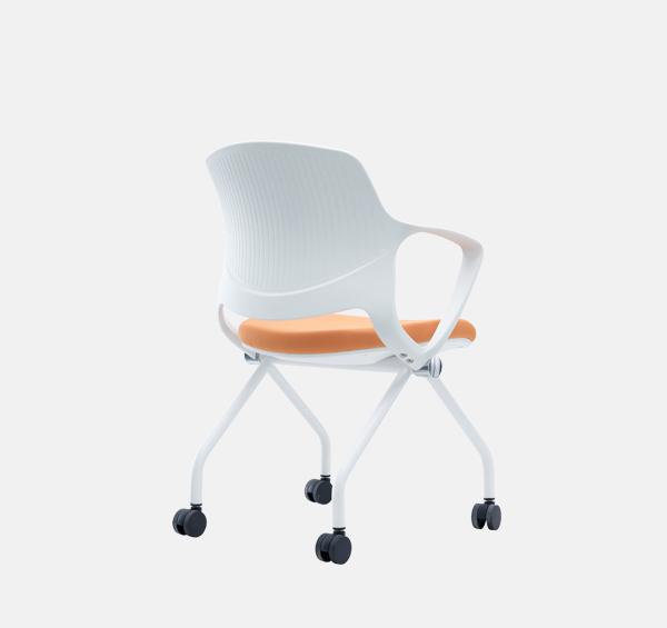 KEKR-001C-Pass White back frame Italian seat cushion fabric