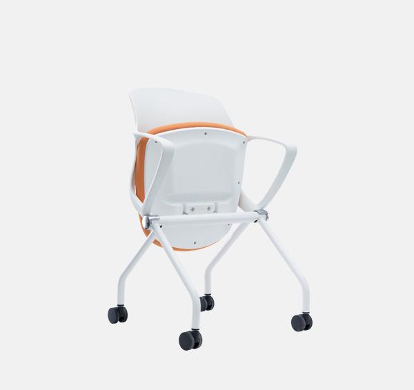 KEKR-001C-Pass White back frame Italian seat cushion fabric