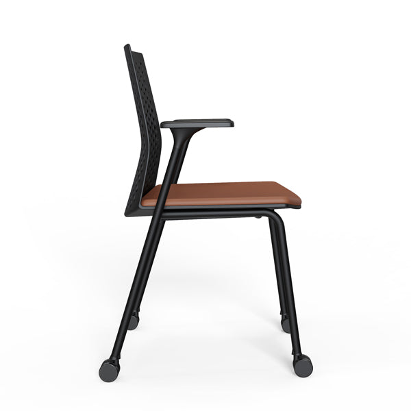 KEM025B Forum 移動會議職員椅連扶手