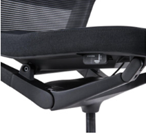 GT013B-L Prov Staff Seat Fabric Back Ergonomics