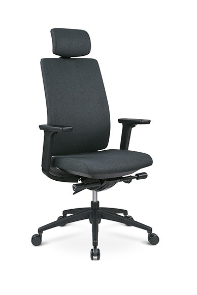KVIX-D 高背布藝人體工學辦公椅｜Ergonomic Office Chair