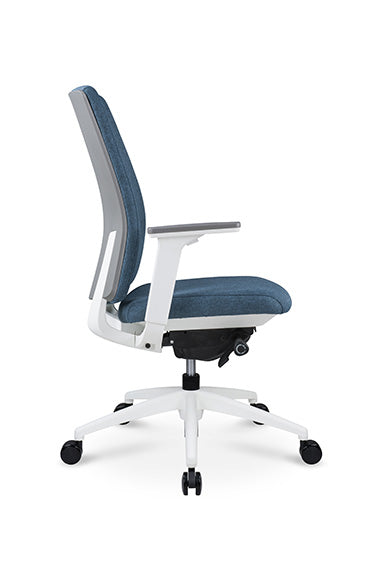 KVIX-C Middle Back Fabric Ergonomic Computer Chair｜Ergonomic Office Chair