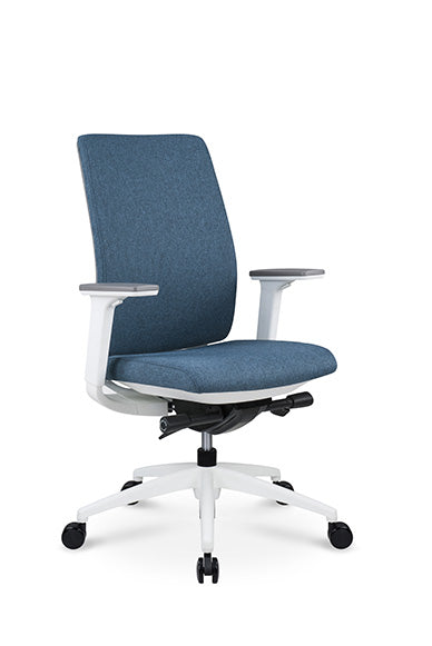 KVIX-C Middle Back Fabric Ergonomic Computer Chair｜Ergonomic Office Chair