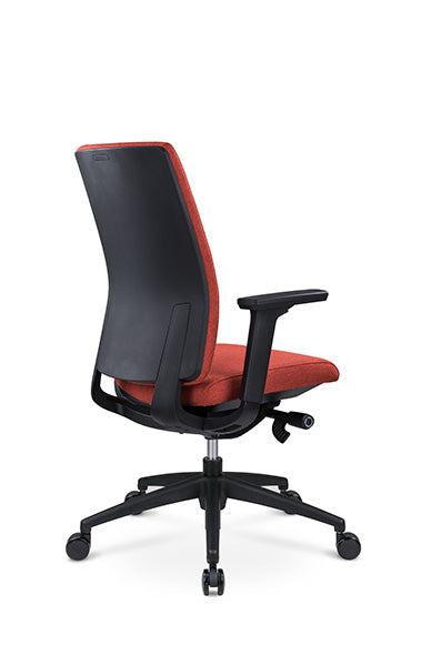 KVIX-C Middle Back Fabric Ergonomic Computer Chair｜Ergonomic Office Chair