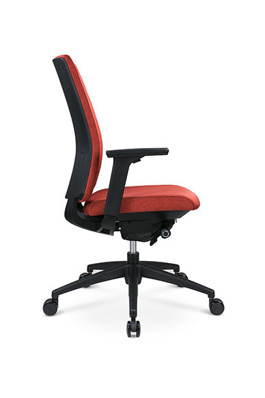 KVIX-C Middle Back Fabric Ergonomic Computer Chair｜Ergonomic Office Chair