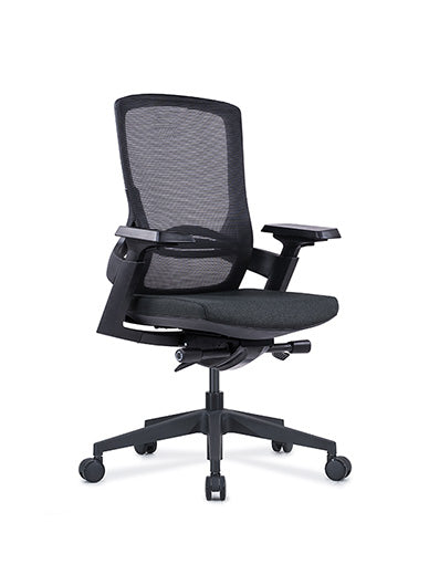GT010-L MAMBA 中背透氣網布職員座椅 訪客椅｜Ergonomic Office Chair