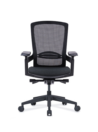GT010-L MAMBA 中背透氣網布職員座椅 訪客椅｜Ergonomic Office Chair