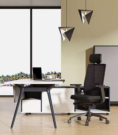 KVIX-D 高背布藝人體工學辦公椅｜Ergonomic Office Chair