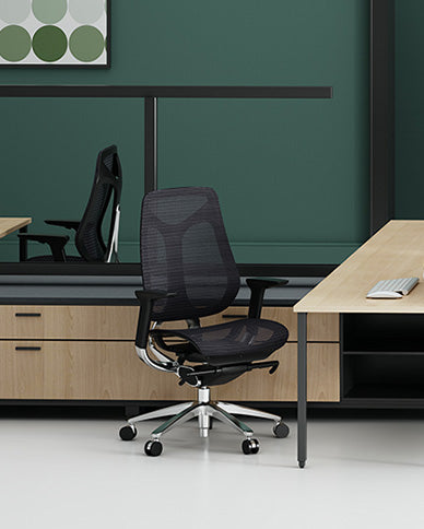 GT007A-L IMOVE ergonomic office chair with mid-back full mesh fabric Computer chair｜Ergonomic Office Chair