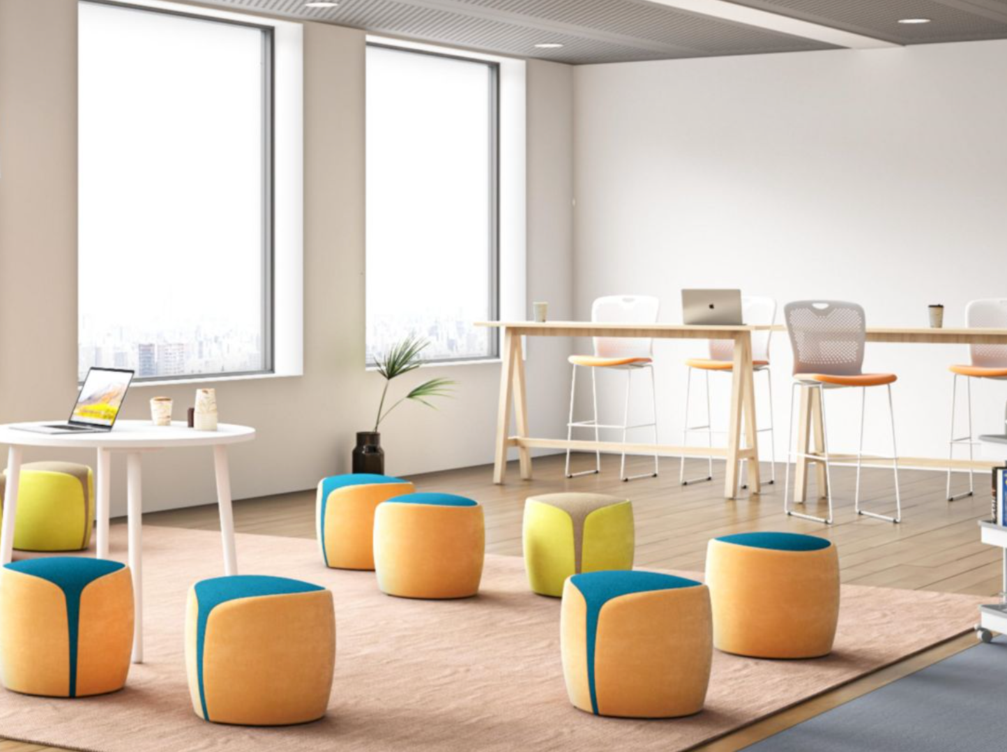 WIN-A 休閒培訓椅｜圓形 Meeting Chair