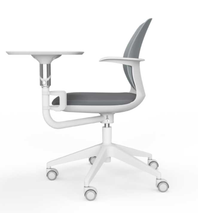 KMAU-E Atrium multi-functional classroom chair with schoolbag seat