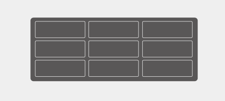 EFP-13 Rustic 壓模桌屏 分隔板 Divider Panels